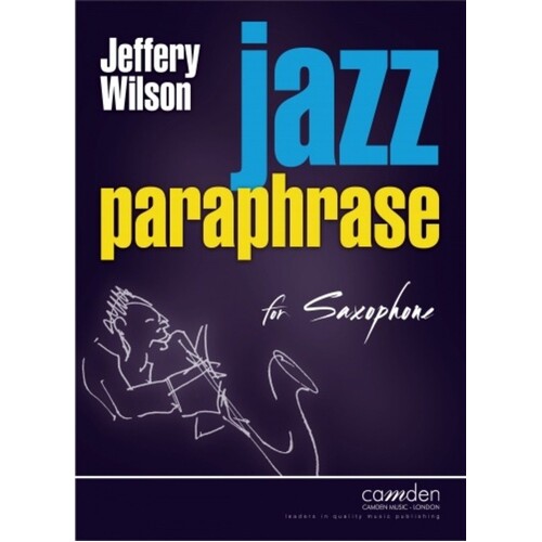 Jazz Paraphrase For Saxophone (Softcover Book)