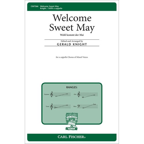 Welcome Sweet May SATB A Cappella (Octavo) Book