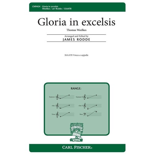 Gloria In Excelsis SSAatb A Cappella (Octavo) Book