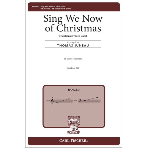 Sing We Now Of Christmas Tb (Octavo) Book