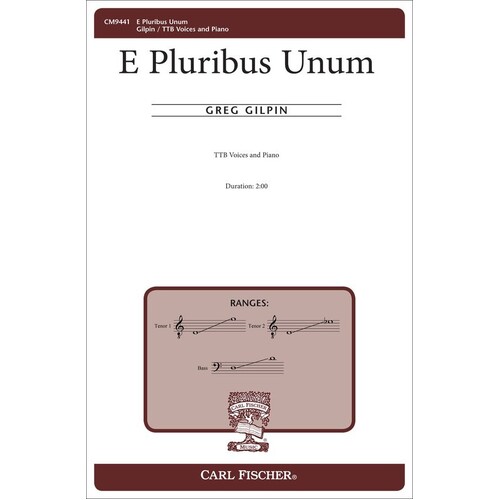 E Pluribus Unum TTB (Octavo) Book