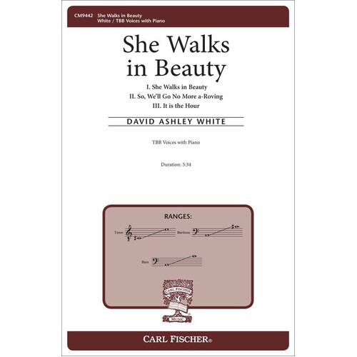 She Walks In Beauty Tbb (Octavo) Book