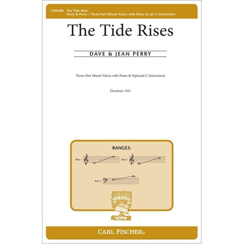 Tide Rises 3 Part Mixed (Octavo) Book