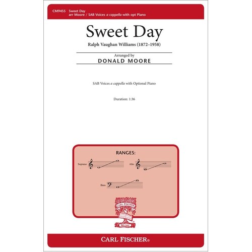 Sweet Day Sab A Cappella (Octavo) Book