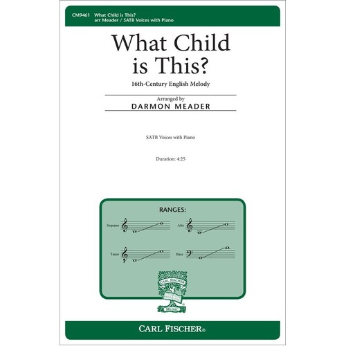 What Child Is This? SATB (Octavo) Book