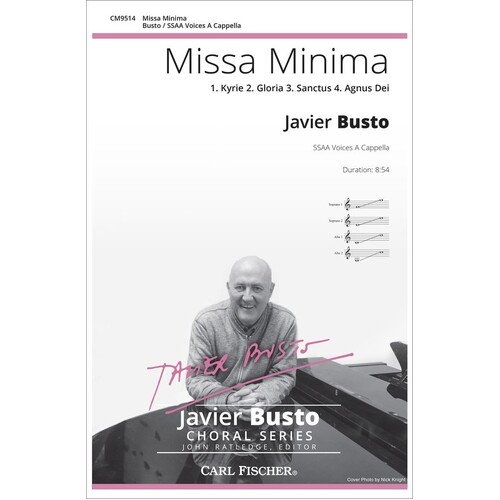 Missa Minima SSAa A Cappella (Octavo) Book