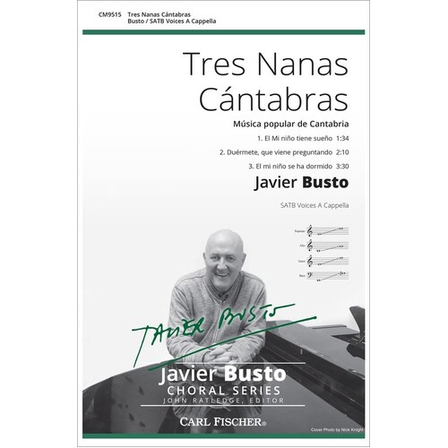 Tres Nanas Cantabras SATB A Cappella (Octavo) Book