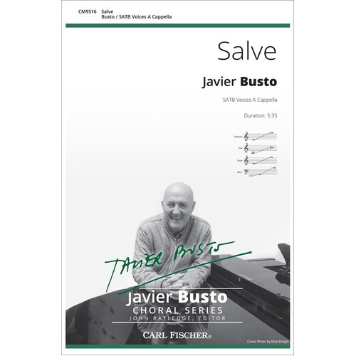 Salve SATB A Cappella (Octavo) Book