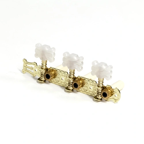 Crossfire CMH-CGF-GLD Acoustic Guitar Machine Head Set - Gold Diecast Tuners