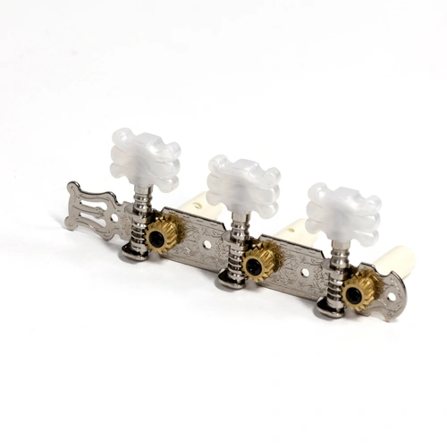 Crossfire CMH-CGF-NKL Acoustic Guitar Machine Head Set - Nickel Plated Tuners