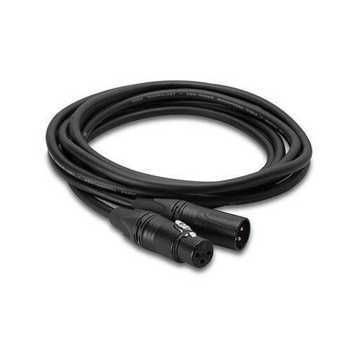 Hosa Edge Microphone Cable, Neutrik XLR3F to XLR3M, 5 ft