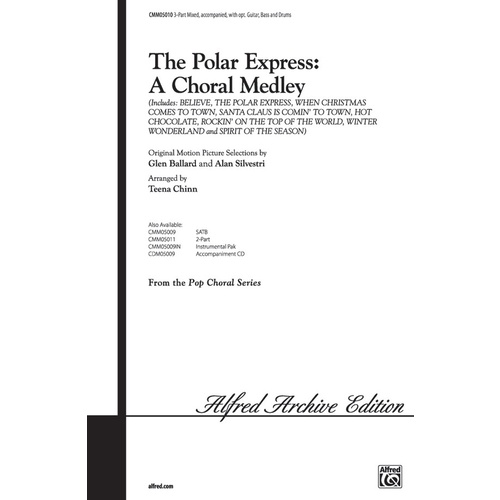 Polar Express Choral Medley Sheet Music