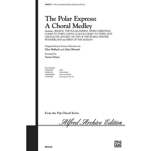 Polar Express Choral Medley Sheet Music