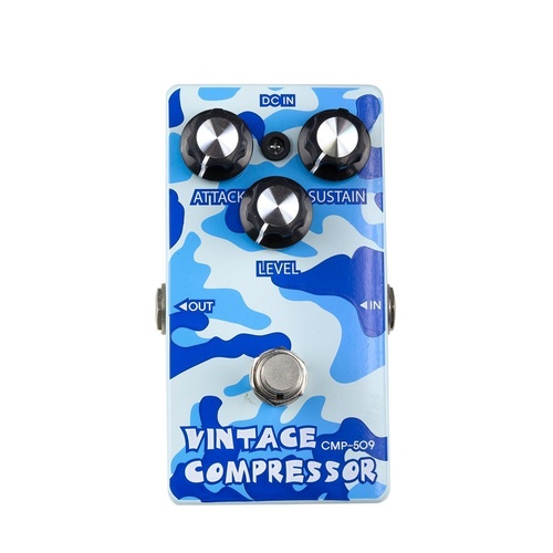 Crossfire Vintage Compressor Guitar Effects Pedal