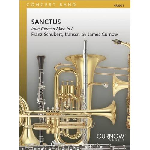 Sanctus From German Mass In C CB3 Score/Parts