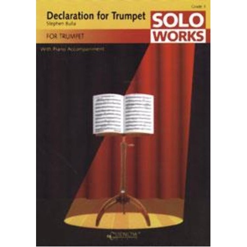 Bulla - Declaration for Trumpet with Piano Accompaniment