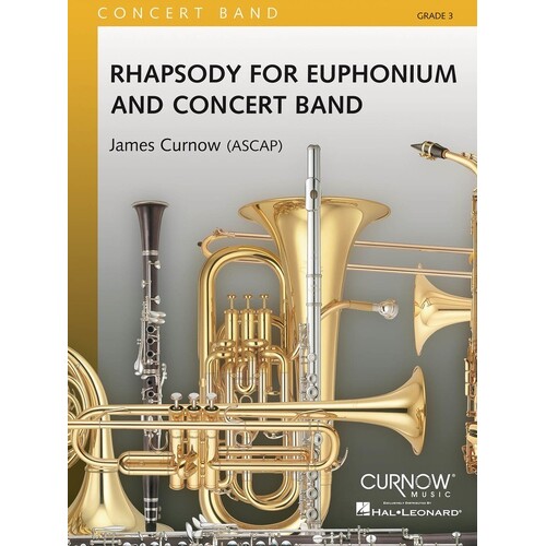 Rhapsody For Euphonium Concert Band 4 Score/Parts