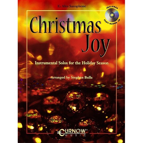 Christmas Joy Book/CD Alto Sax (Softcover Book/CD)