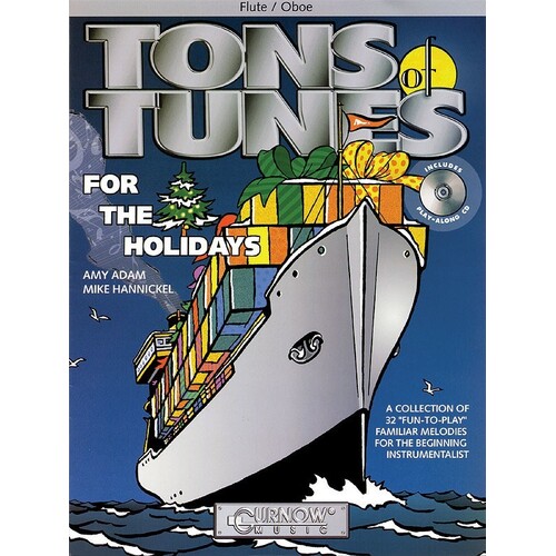 Tons Of Tunes For Holidays Book/CD Sop Tenor Saxophone (Softcover Book/CD)