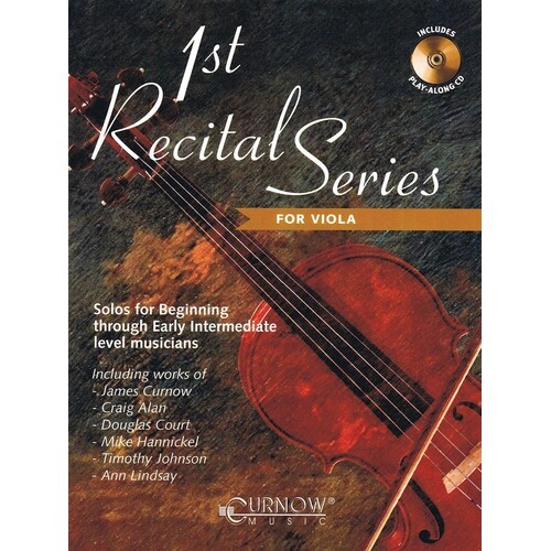 First Recital Series Book/CD Viola (Softcover Book/CD)