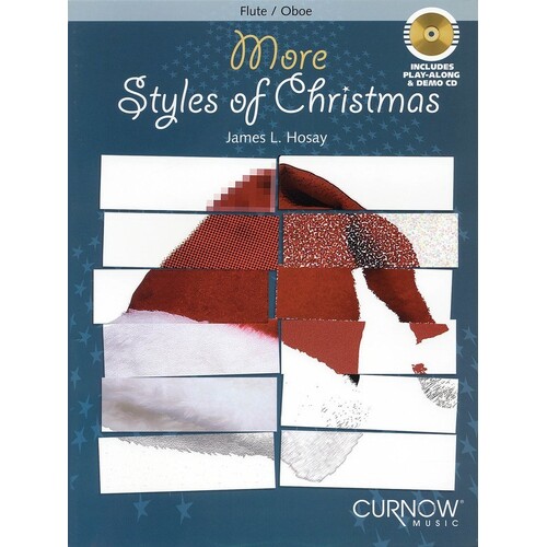 More Styles Of Christmas Flute/Oboe Softcover Book/CD