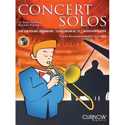 Concert Solos for the Young Trombone Player BK/CD