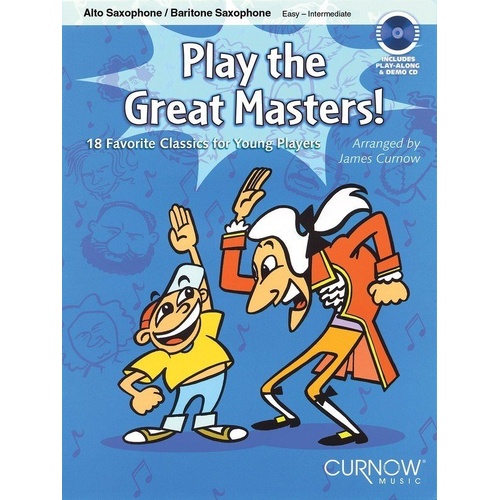 Play the Great Masters Alto Sax Book/CD