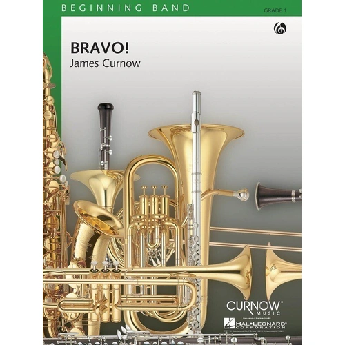 Bravo! CUCB1 SC/PTS by Curnow Music - Concert Band Opener