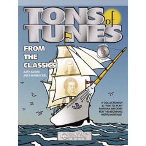 Tons Of Tunes From The Classics Tenor Sax Book/CD