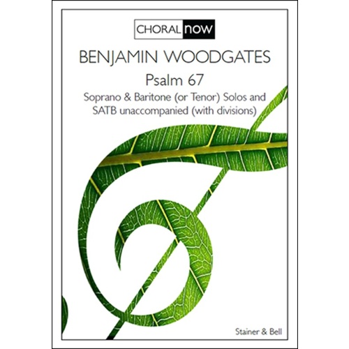 Woodgates - Psalm 67 Soli/SATB Divisi A Cappella Book