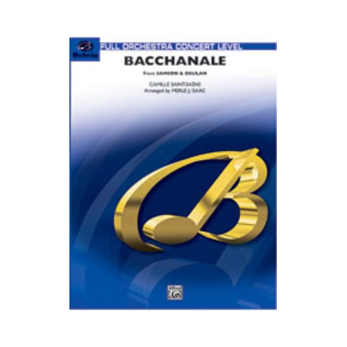 Bacchanale from Samson and Delilah for Orchestra Grade 3.5