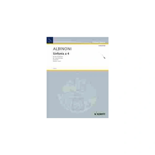 Albinoni - Sinfonia a 4 Full Score for String Orchestra