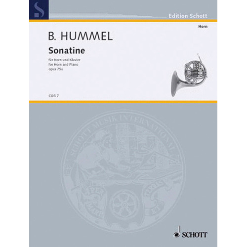 Sonatina French Horn/Piano Book
