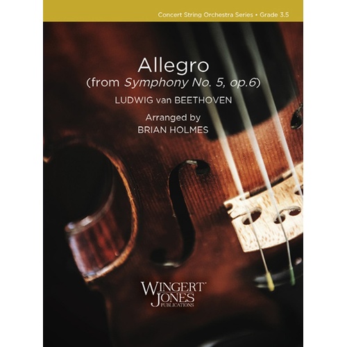 Allegro From Symphony No 5 Op 67 So3.5 Sc/Pts Score/Parts