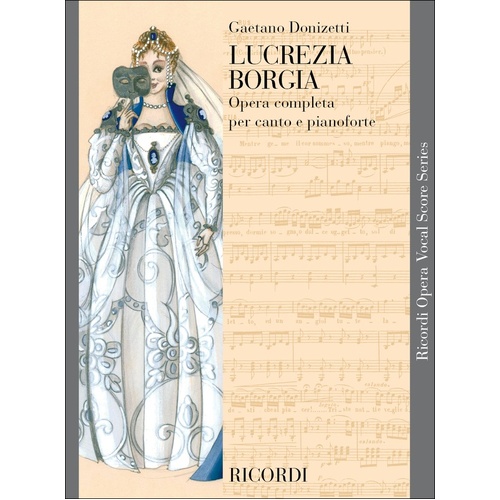 Lucrezia Borgia Vocal Score Book