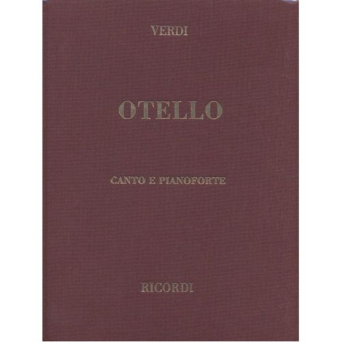 Otello Vocal Score Cloth Bound (Hardcover Book) Book