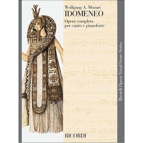 Idomeneo Vocal Score Book