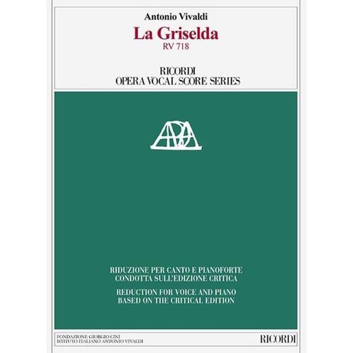 La Griselda Vocal Score Critical Edition (Softcover Book)