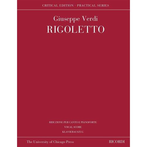 Verdi - Rigoletto Vocal Score (Softcover Book)