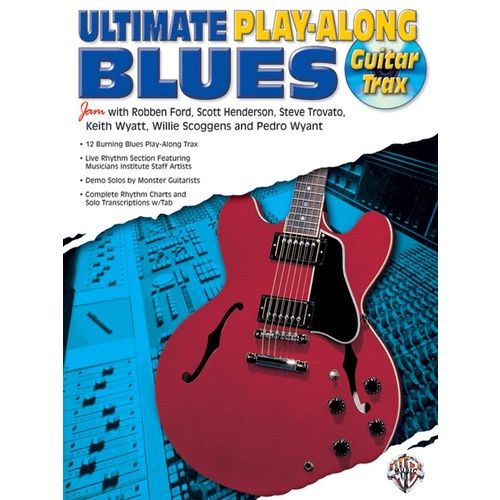 Ultimate Playalong Blues Guitar Book and CD