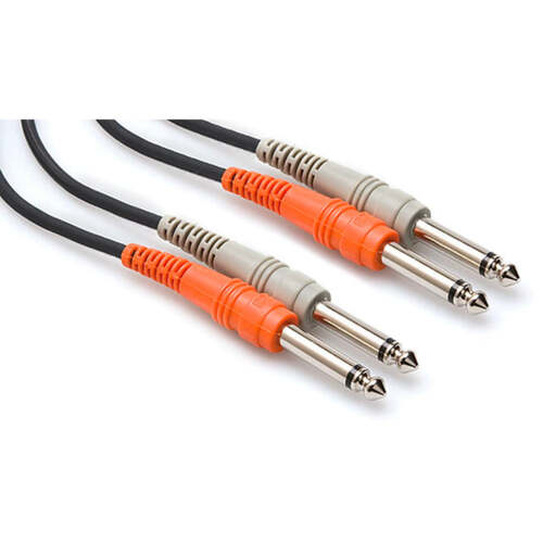 Hosa Dual Cable 1/4 TS - Same