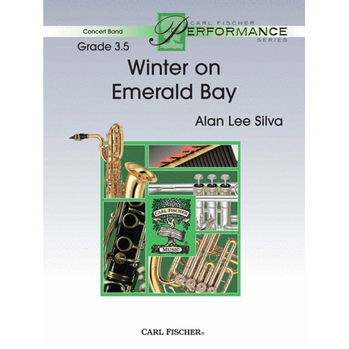 Winter On Emerald Bay Concert Band  Score/Parts