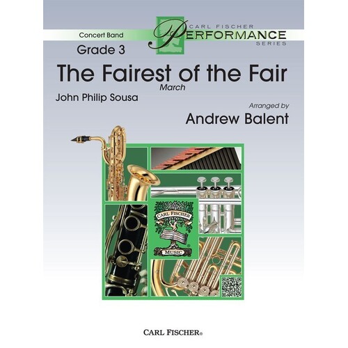Fairest Of The Fair Concert Band 3 Score/Parts Book