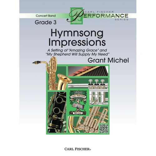 Hymnsong Impressions Concert Band Grade 3 by Michel Grant