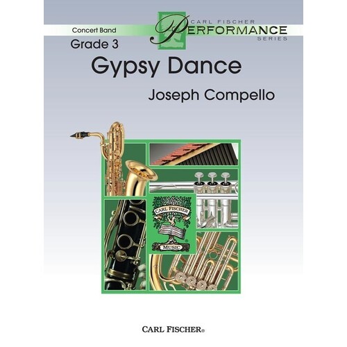 Gypsy Dance Concert Band 3-4 (Music Score/Parts) Book