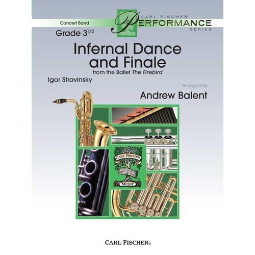 Infernal Dance And Finale Concert Band 3.5 Score/Parts Book