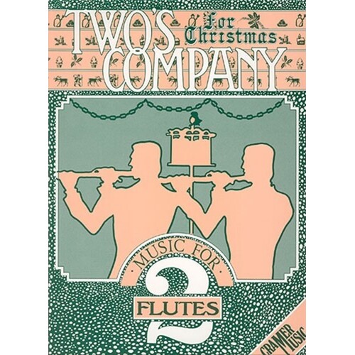 Twos Company For Christmas 2 Flutes (Softcover Book)