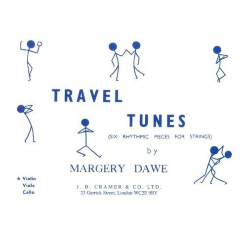 Travel Tunes for Violin by Margery Dawe - Cramer Music