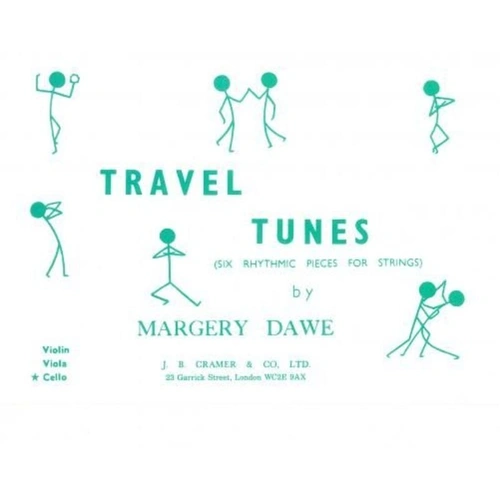 Travel Tunes for Cello by Margery Dawe - Cramer Music