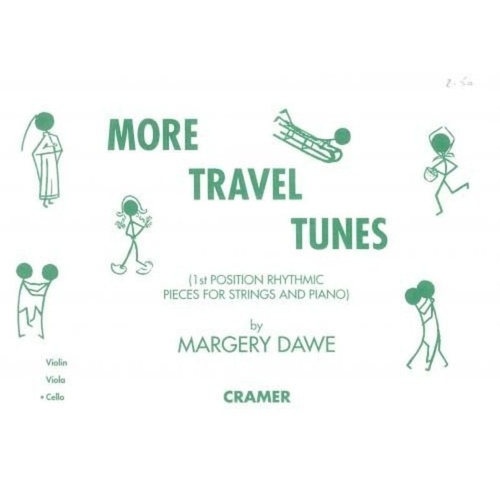 More Travel Tunes for Cello by Margery Dawe, Cramer Music